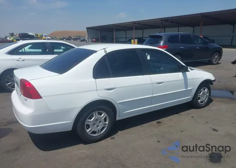 2002 Honda Civic Lx из США, поврежденный, VIN 2HGES16582H588982